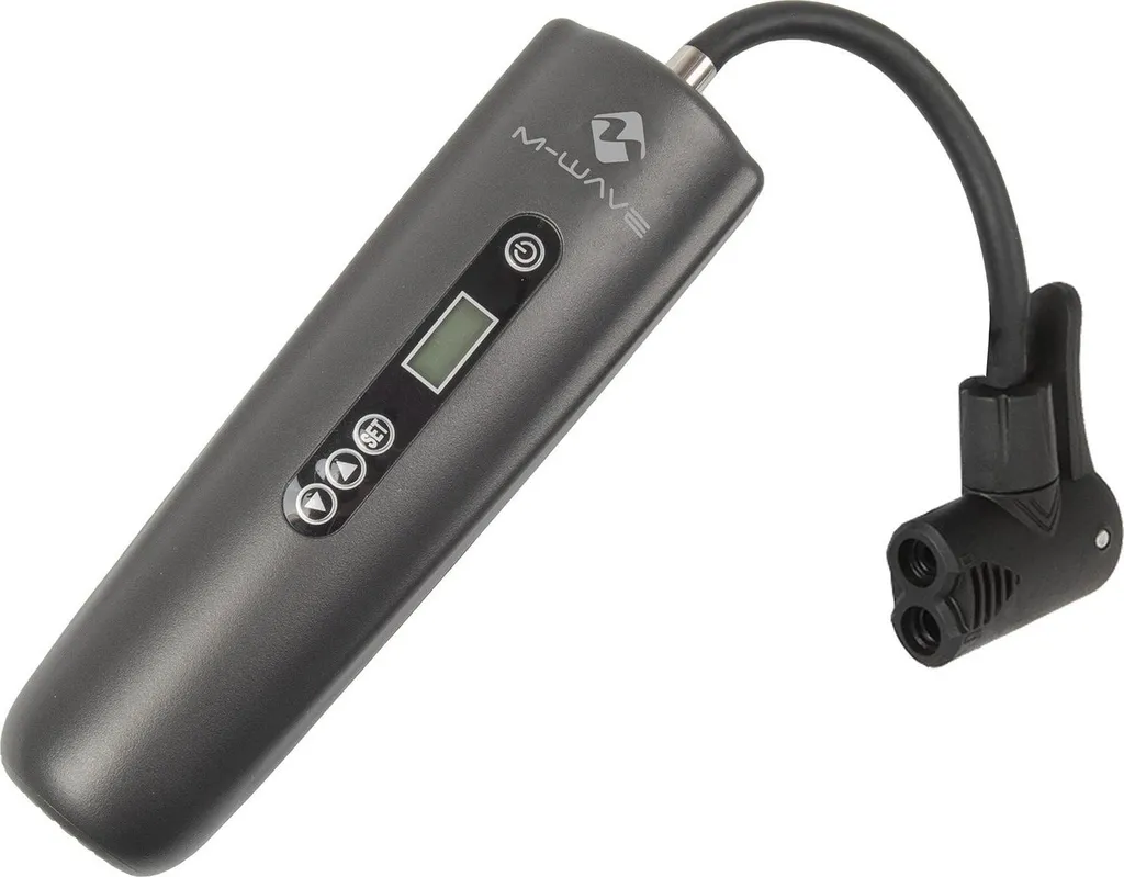 Gonfleur Électrique Portable USB 2 pour Vélo M-Wave Elumatik 150 PSI