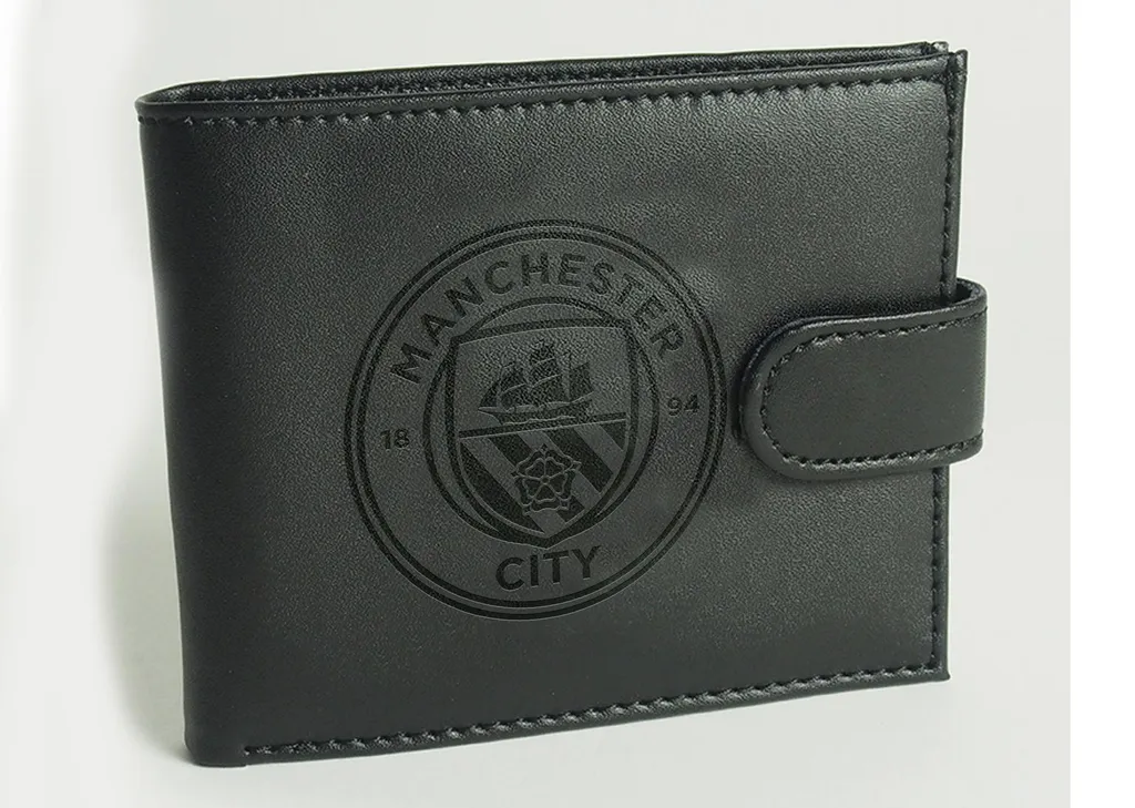 Porte-monnaie Cuir Véritable Team Merchandise - Finition Main 12cm