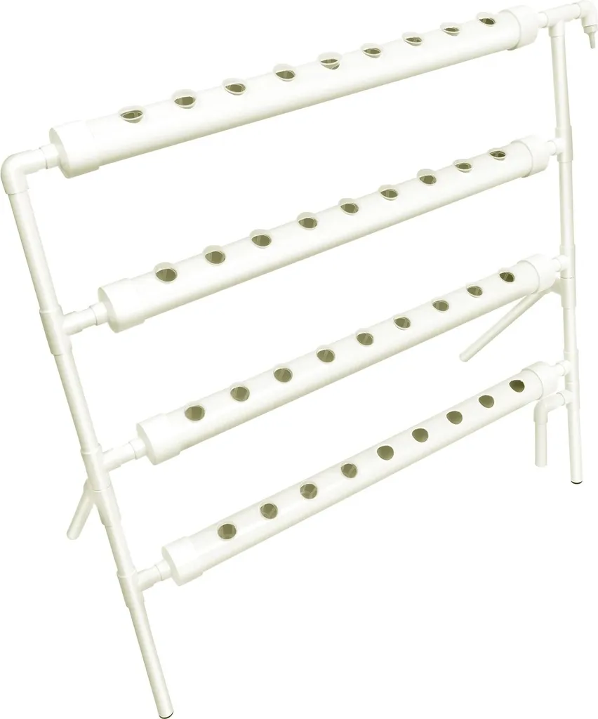 Système de jardinage hydroponique vertical avec 36 sites de plantation