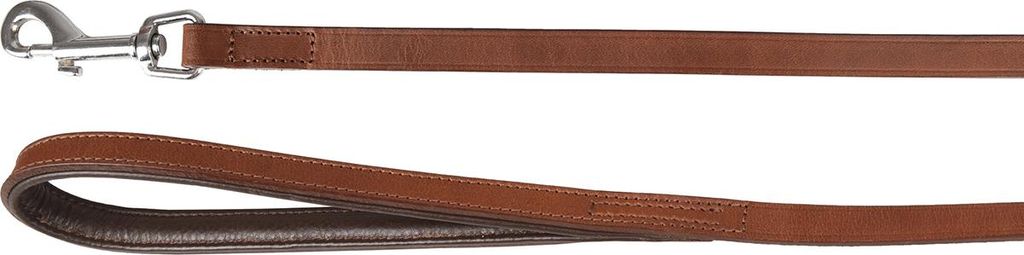 Flamingo Leine Arizona Leder braun, Maße: 130 cm / 15 mm