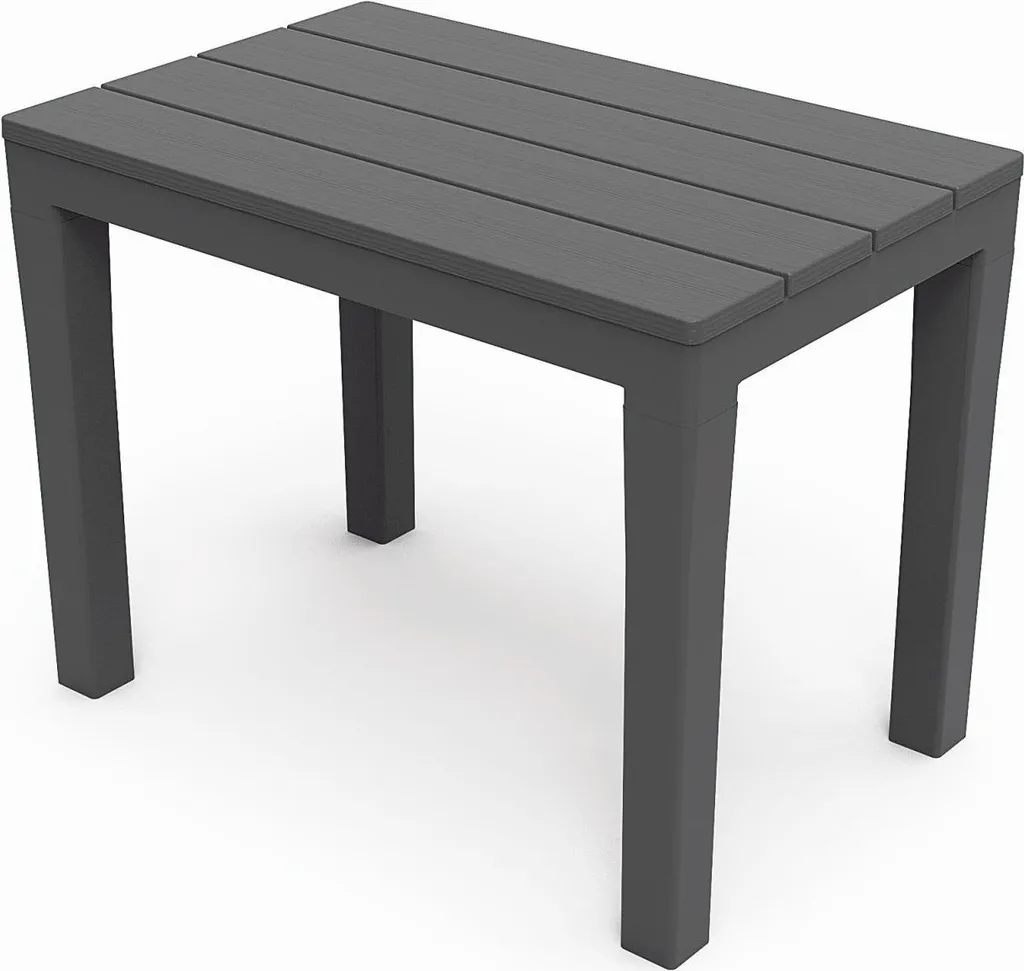Tabouret de balcon anthracite 45x60 cm - Solution petit espace - 5