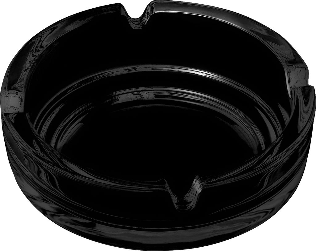 12 Stück Einweg-Aschenbecher Aus Glas - Quadratisch, 11,5x11,5 Cm