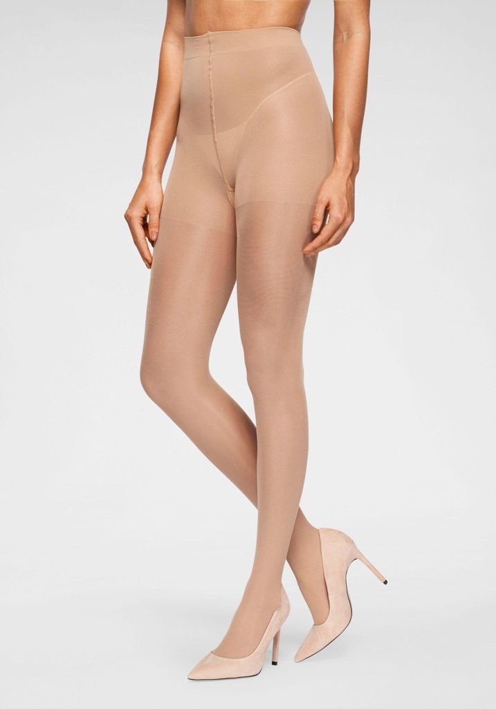 LASCANA Stützstrumpfhose 2 -teilig puder Größe XL Produktbild 