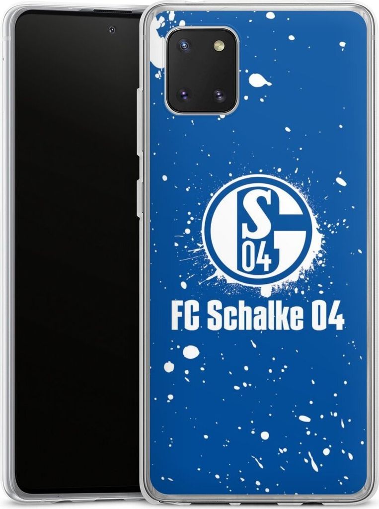 DeinDesign Handyhülle für Samsung Galaxy Note 10 lite Silikon Hülle Case Smartphone Schutzhülle FC Schalke 04 Logo S04