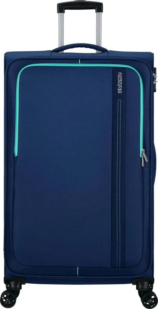 Valigia Grande American Tourister Sea Seeker Spinner 80 TSA Blu