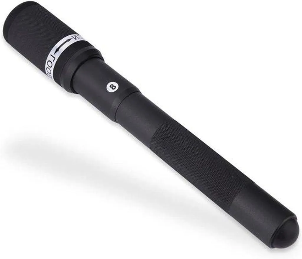 Rallonge de queue de billard noire en aluminium de 32 cm avec support