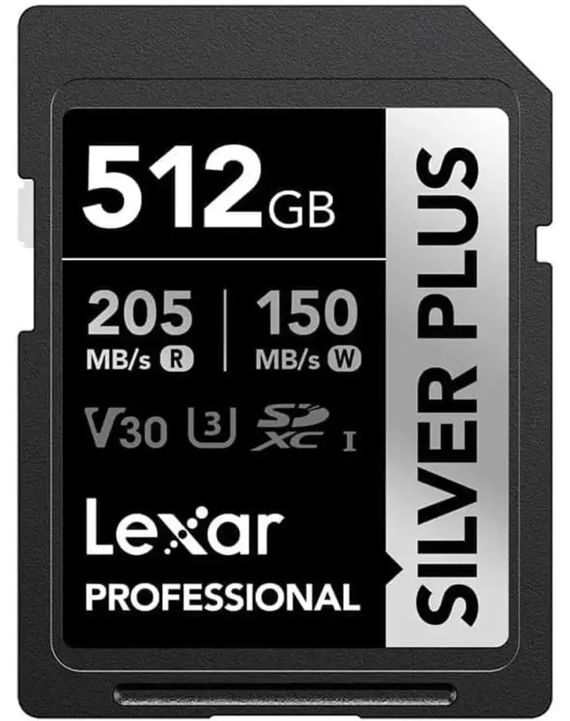 Carte SD 512Go Lexar Silver Plus : Finissez-en avec le Stockage Plein