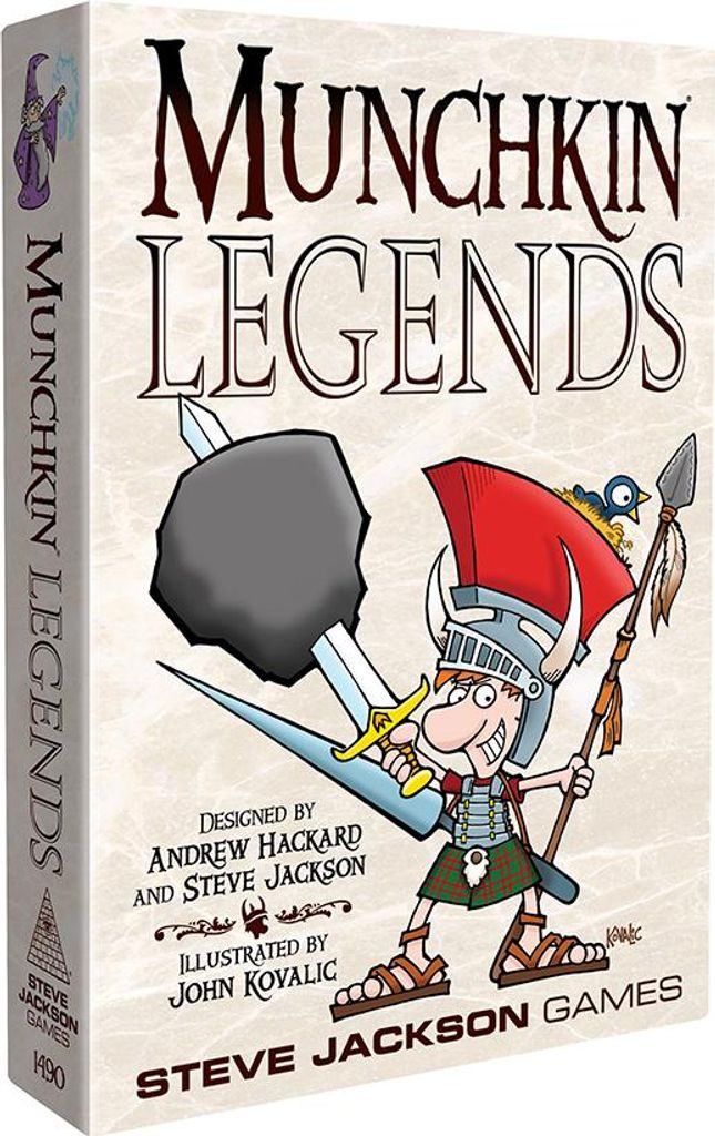Munchkin Legendy - Gra karciana - Edycja ENG Zdjęcie produktu 