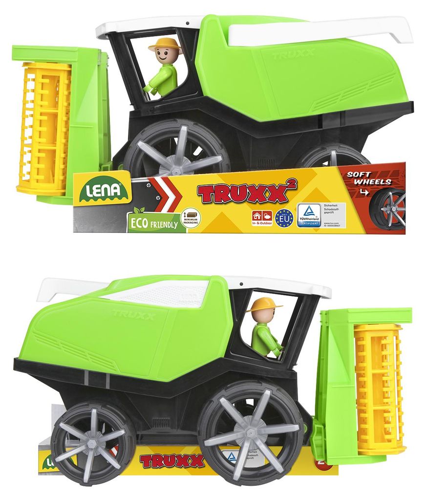 Lena TRUXX SM04536, Kombajn, 2 lat(a), Guma, Stal, Czarny, Zdjęcie produktu 