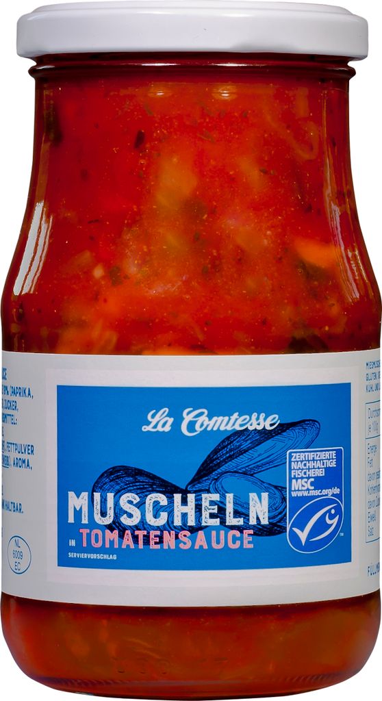 Mušle La Comtesse v rajčatové omáčce Obrázek produktu 