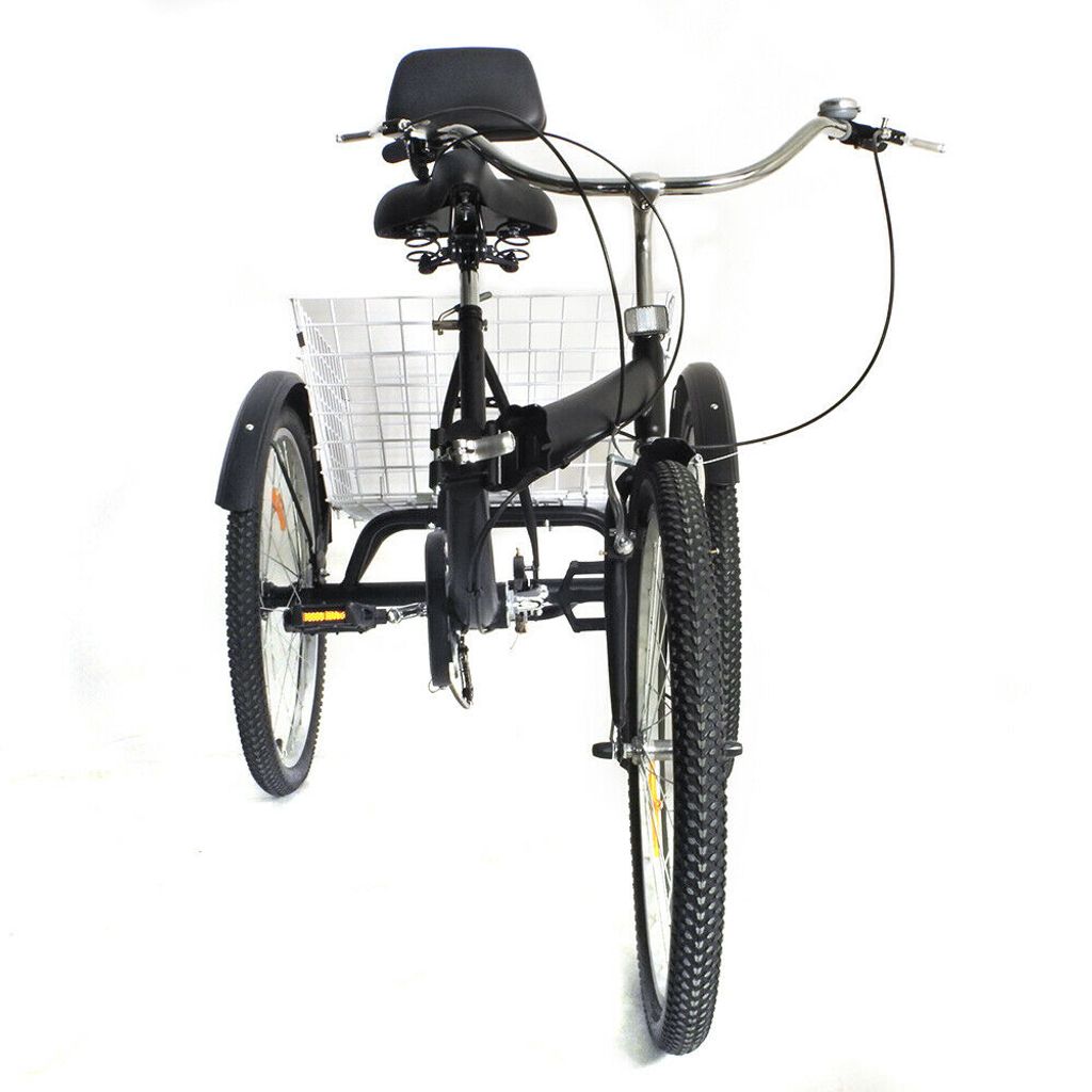 24 Inch Adult Tricycle 7-Speed Cargo Bike City Bike Obrázek produktu 7