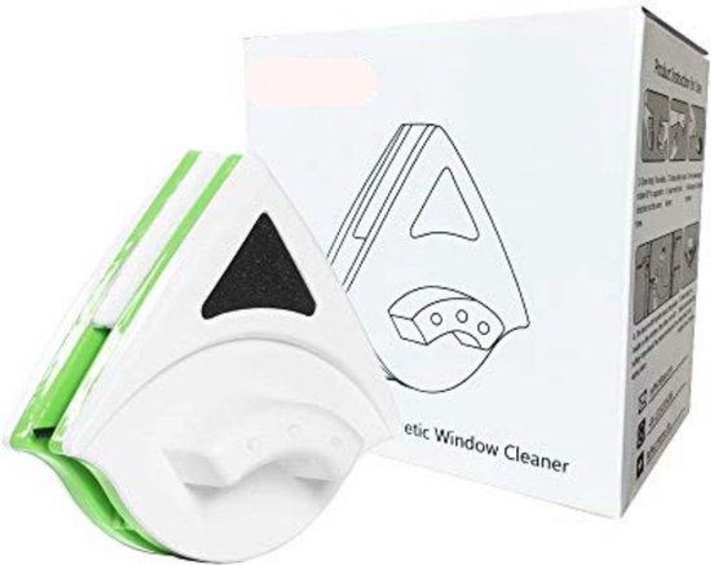 Nettoyeur de vitres magnétique pour vitres doubles Image du produit 