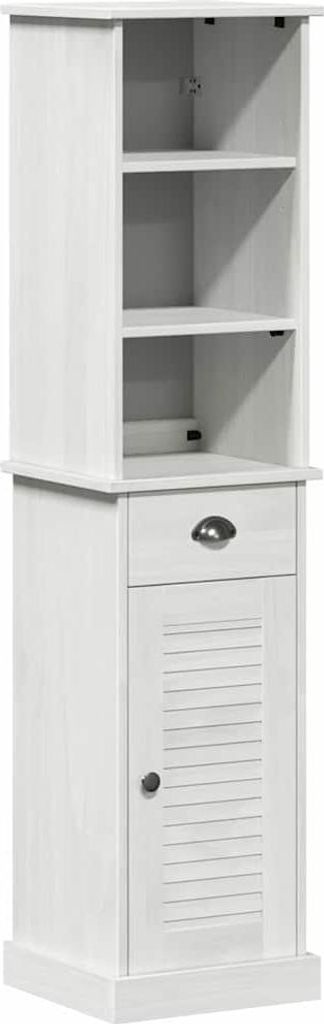 Badezimmermöbel-Set mit Regal VIGO 2 pcs Weiß und Antikweiß