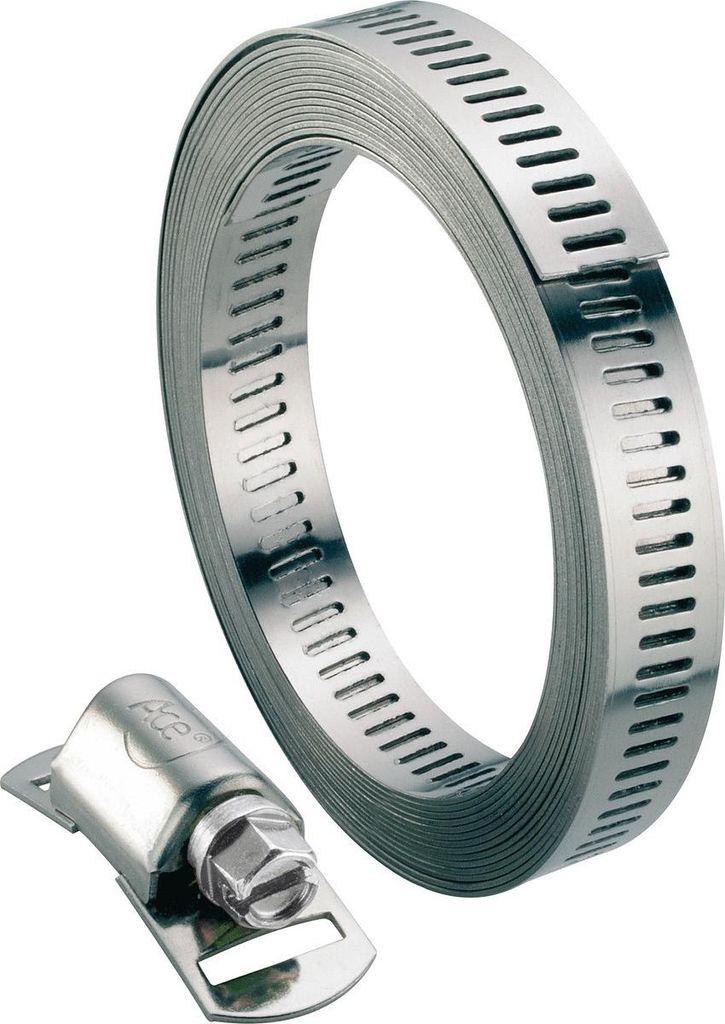 Halskette mit 3 Meter perforierter Bandw2, 8 Köpfe, 8 mm - Ace