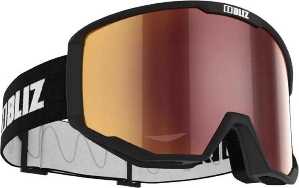 Bliz Spark Skibrille Golden Brown With Red Multicoating/CAT3 Herren,Damen Golden Brown With Red Multicoating/CAT3