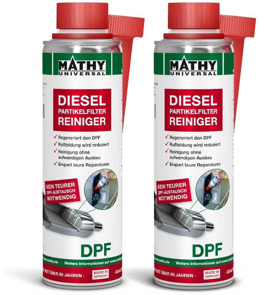 MATHY-DPF Dieselpartikelfilter-Reiniger 2 x 300 ml - Produktbild 
