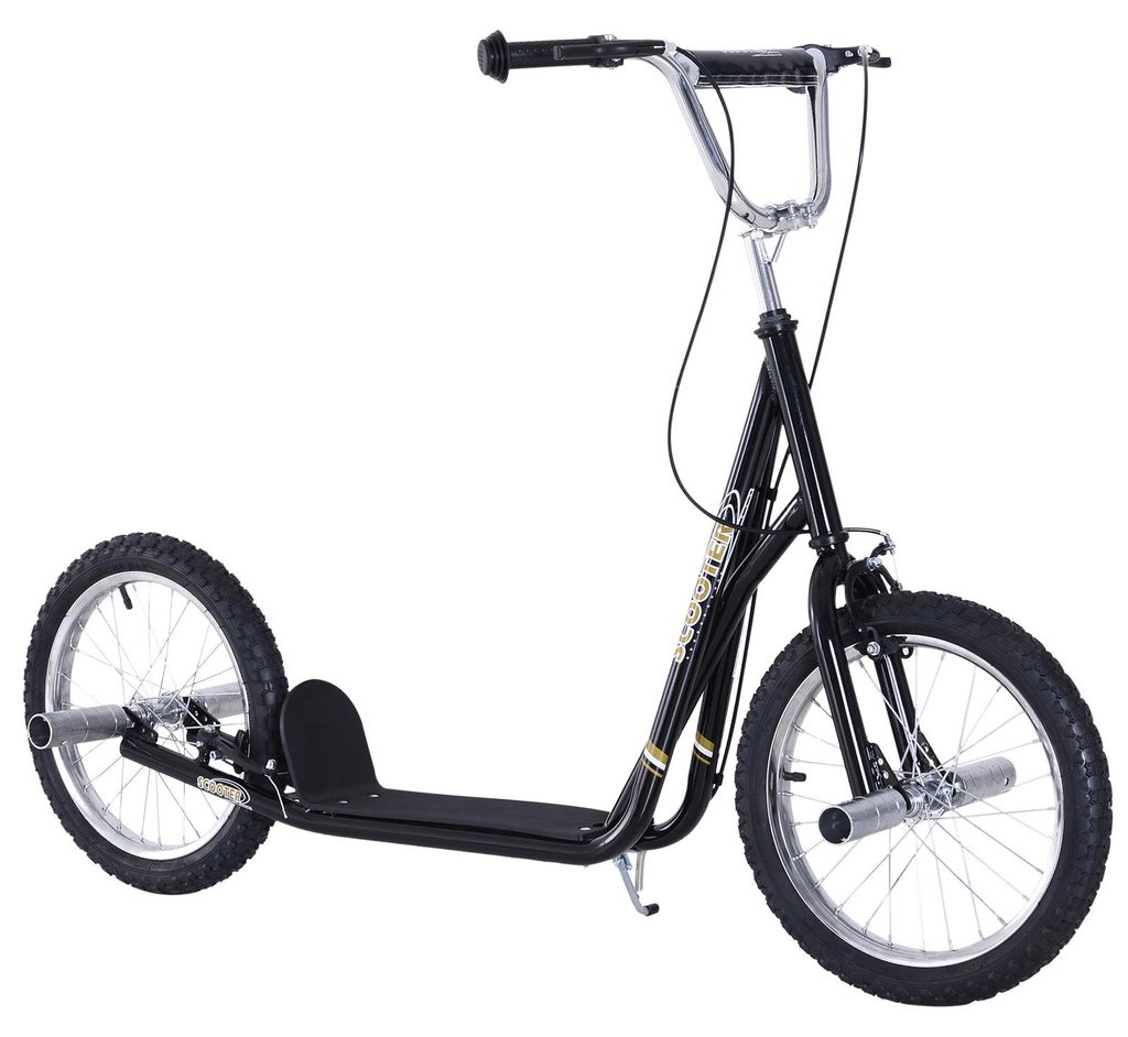 HOMCOM Kinderroller mit Luftreifen Scooter Tretroller Produktbild 