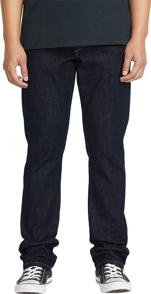 Volcom Vorta Straight Fit Jeans Schwarz 38 / 34 Mann Schwarz 38