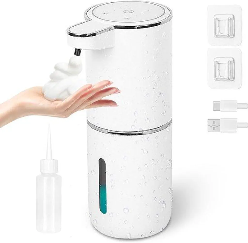 Distributeur automatique de savon 380 ml sans contact pour cuisine