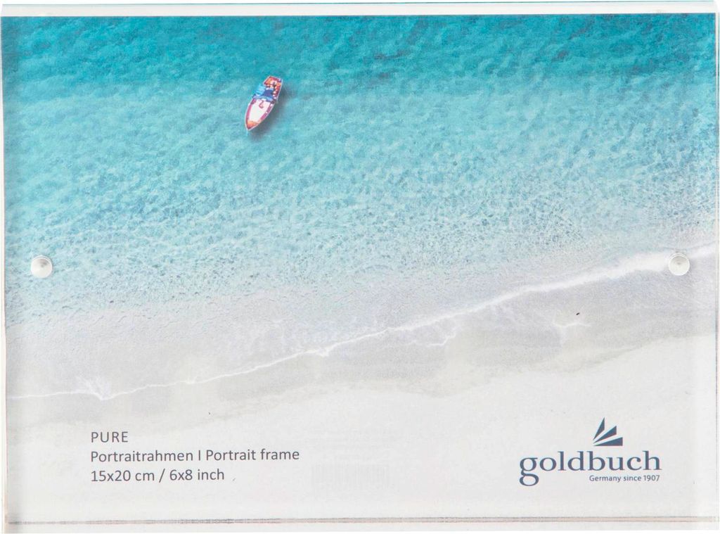 Goldbuch Pure 15x20 Acryl Portraitrahmen 950014