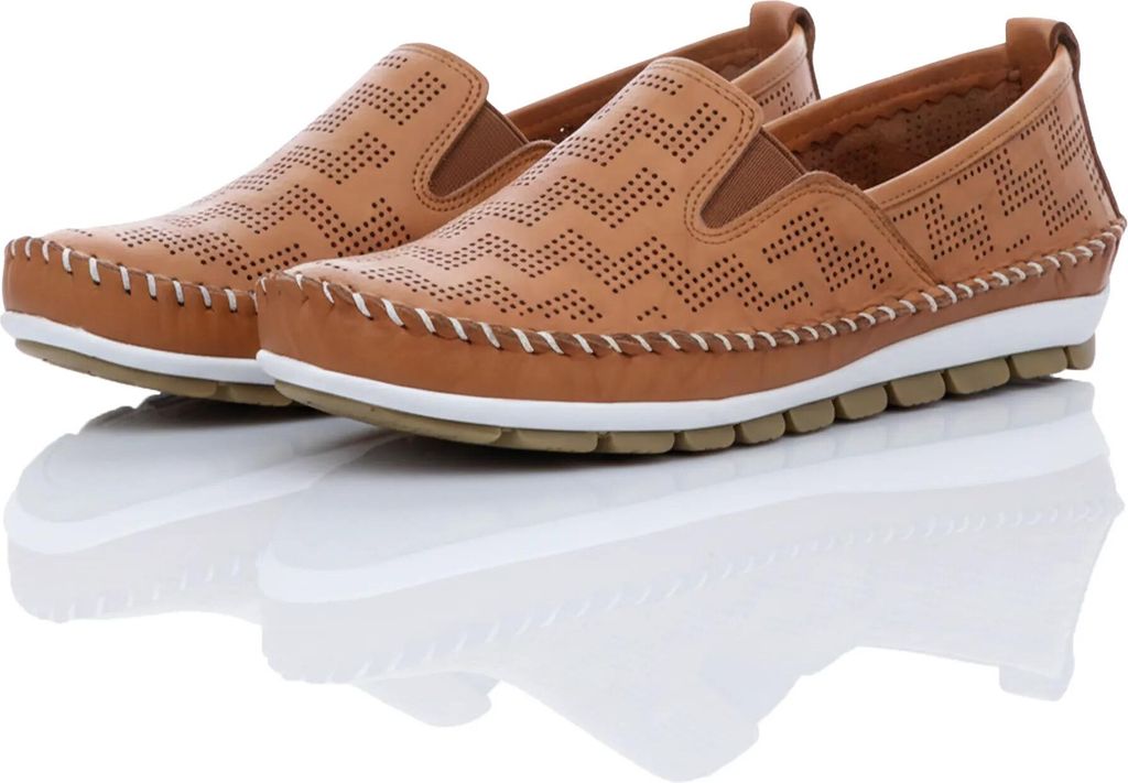 Gemini Damen Slipper braun Größe 41 Produktbild 