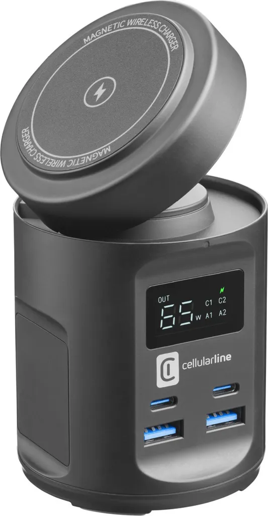Cellularline MAG HUB in Offerta: Caricatore MagSafe Multiplo