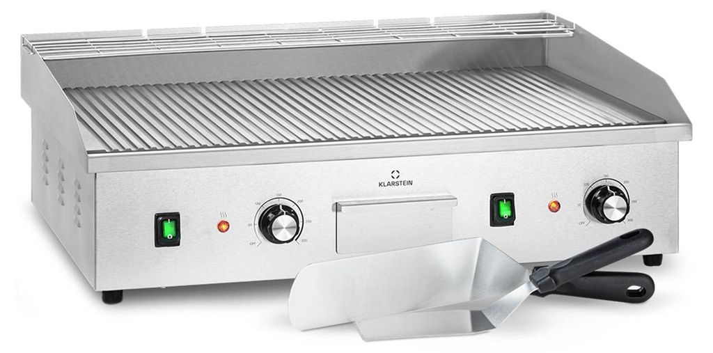 Barbecue électrique - Klarstein grillmeile 4400 - 2x2200w Image du produit 