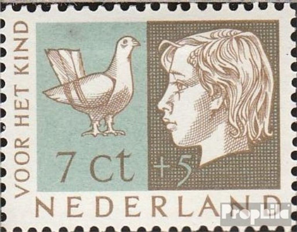 Briefmarken Niederlande 1953 Mi 633 mit Falz Vor het Kind