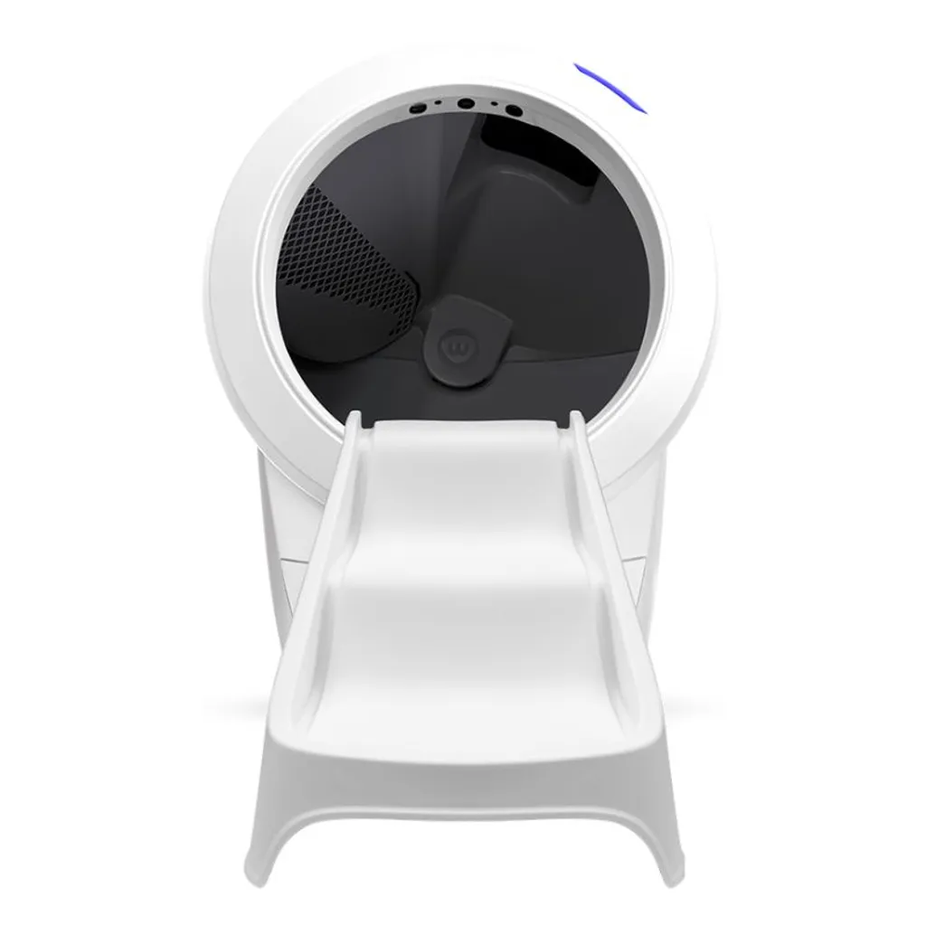 Rampe d'escalier pour chat senior Litter-Robot 4 Blanche Aide à l'accès