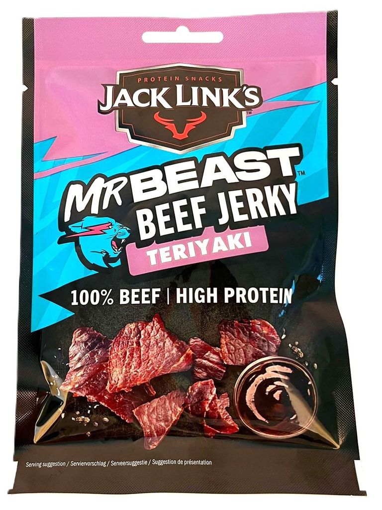 Jack Link's Beef Jerky Teriyaki 60g Produktbild 