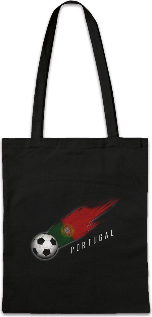 Urban Backwoods Portugal Football Comet I, Stofftasche, Farbe: Schwarz
