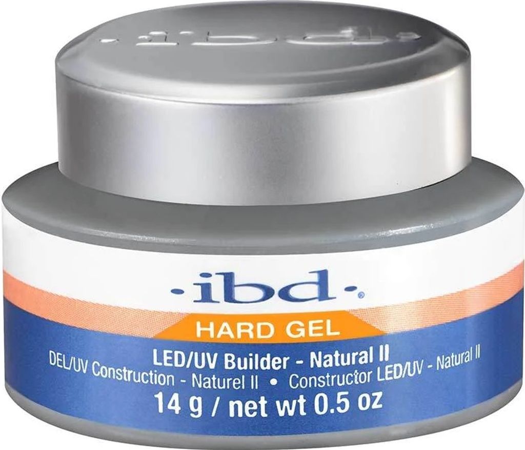 IBD Hard Builder Gel LED/UV Żel budujący Natural II, 14 g