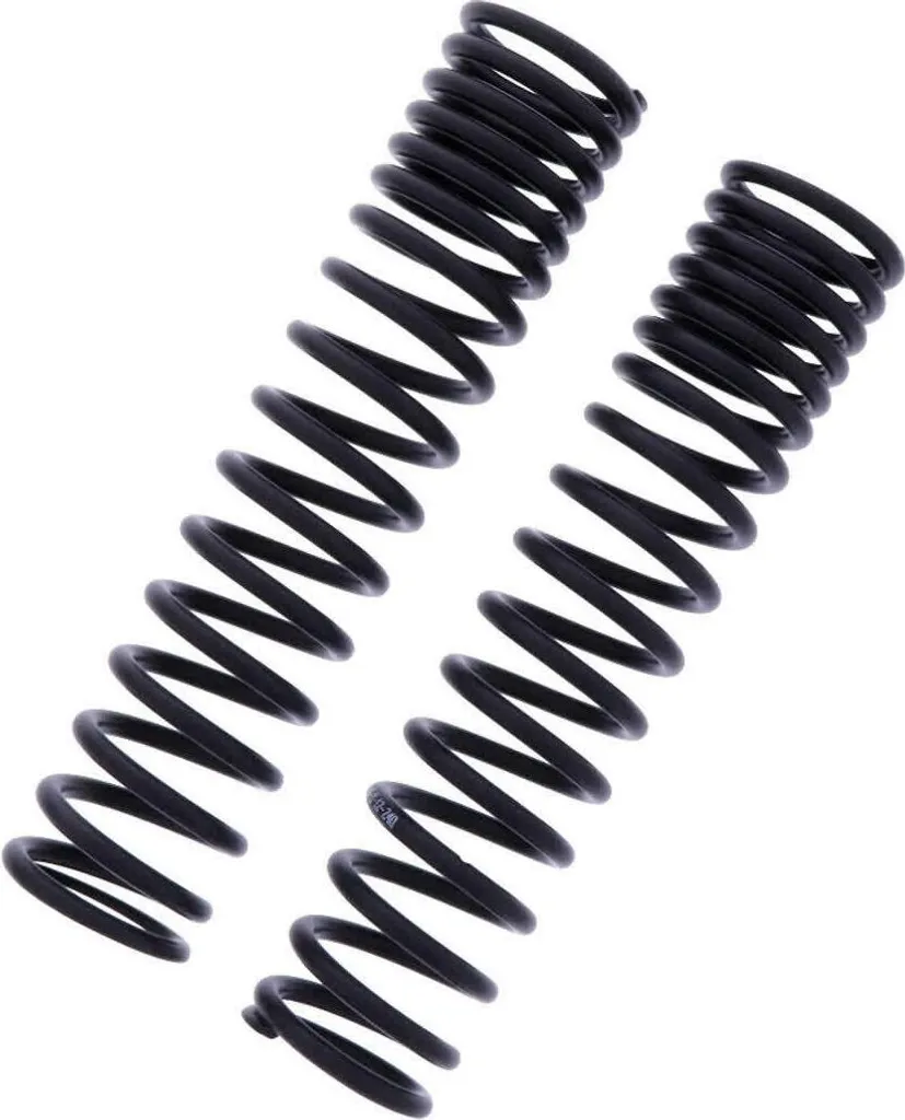 Ressorts d'amortisseurs YSS noirs 240 mm : robustesse et précision