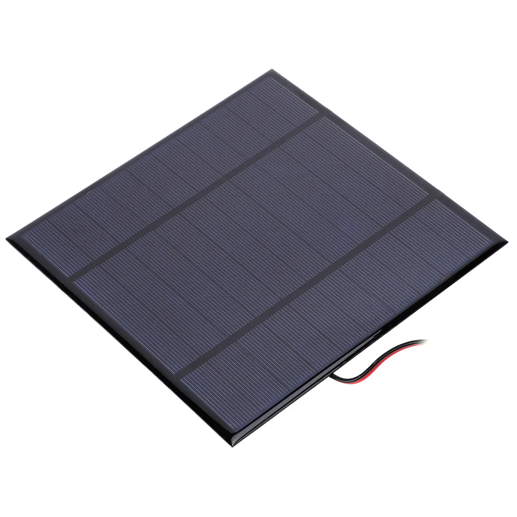 Pannello Solare 4.5W Polisilicio per Fai-da-Te e Caricatore Esterno - 3