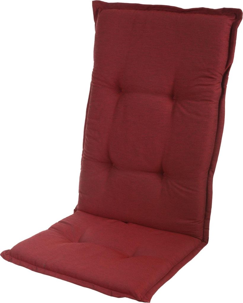 Auflage Hochlehner Naxos/Rio 50318-300 rot 117x49x6 cm Sun Produktbild 