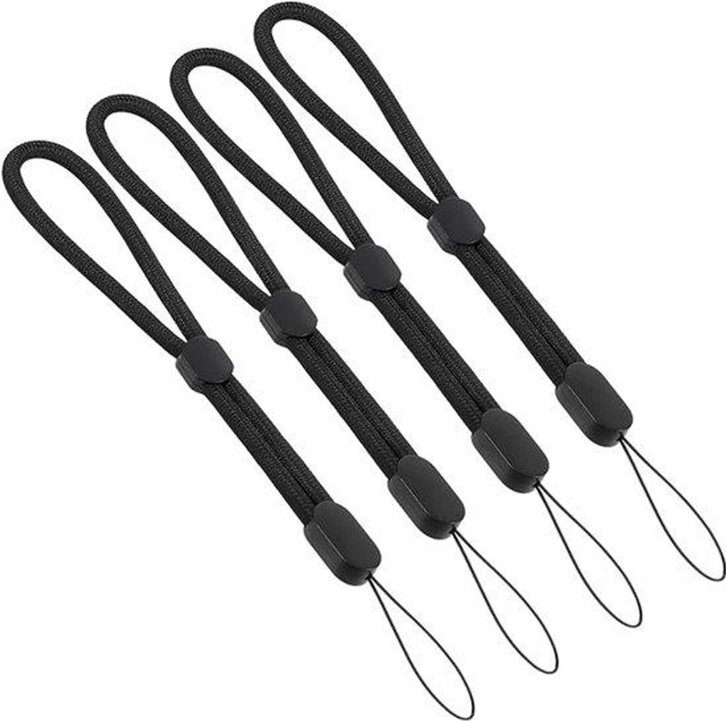 Handschutzband für Smartphone Kamera Schlüssel USB-Stick (schwarz)