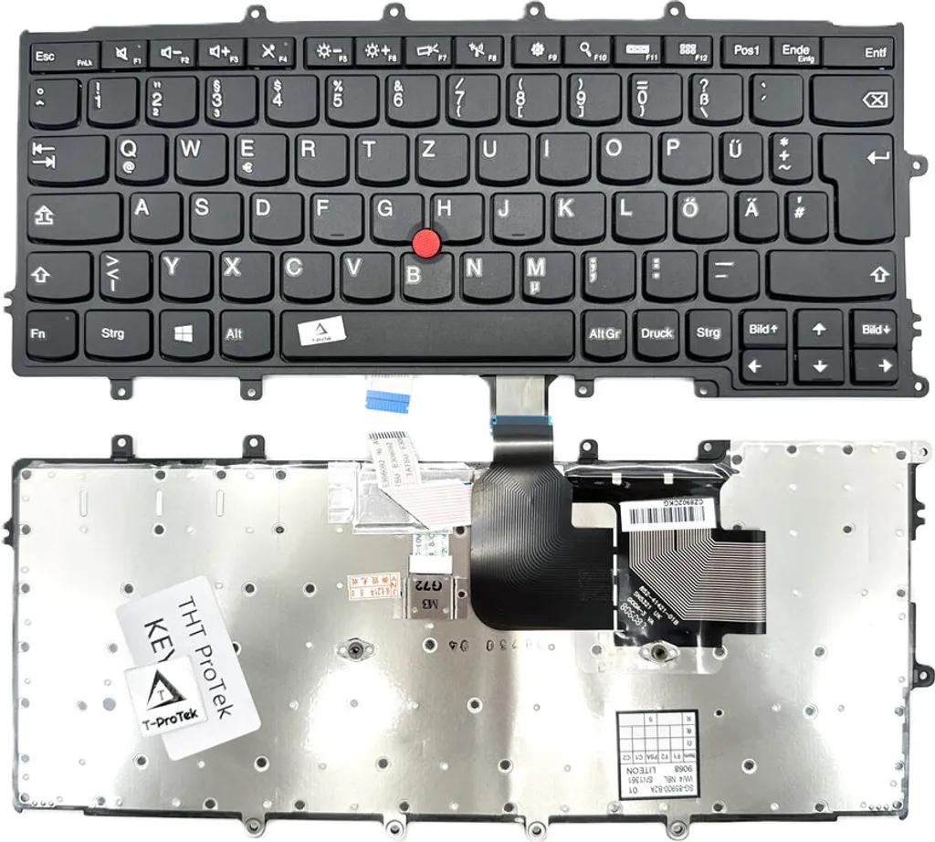 Clavier CS13X-80GR avec Touches Silencieuses et Disposition AZERTY FR