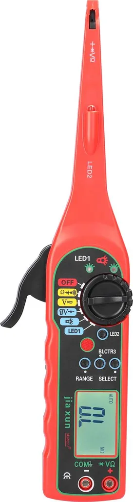 Multimètre portable intelligent automobile pour test de continuité 24V