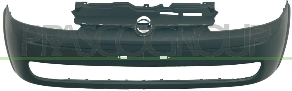 Pare-chocs avant PRASCO OP0301021 pour Opel Corsa C X01 OE 1400287