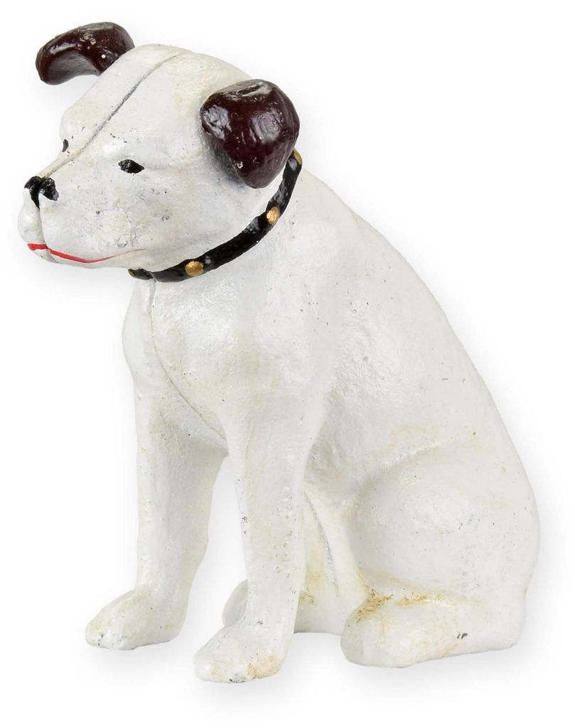 Gusseiserne Hundespardose Replikat Retro Design Dekoration Spardose Hund
