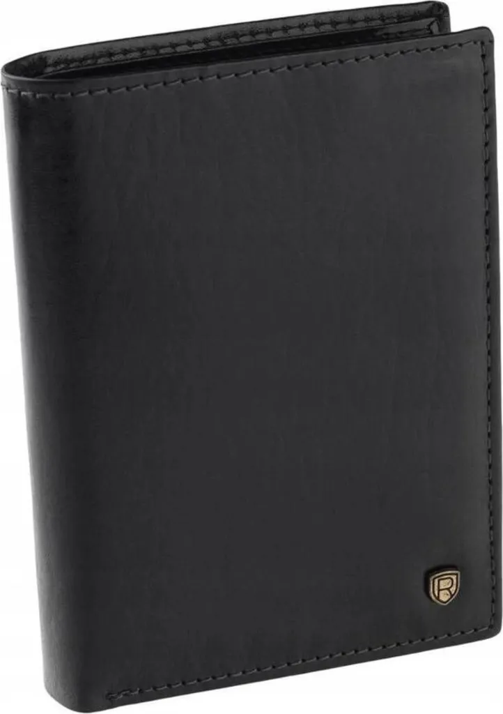 Rovicky Portafoglio Uomo RFID N4-RVT | Pelle Nera Porta Documenti