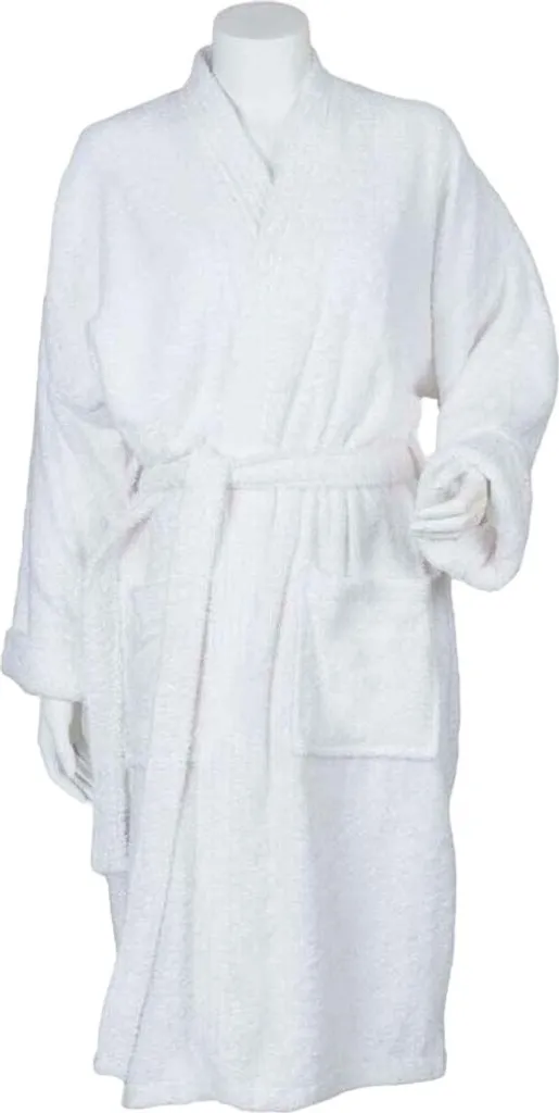 Vestaglia Bianca Kimono PC6016 Towel City L-XL | Qualità Professionale