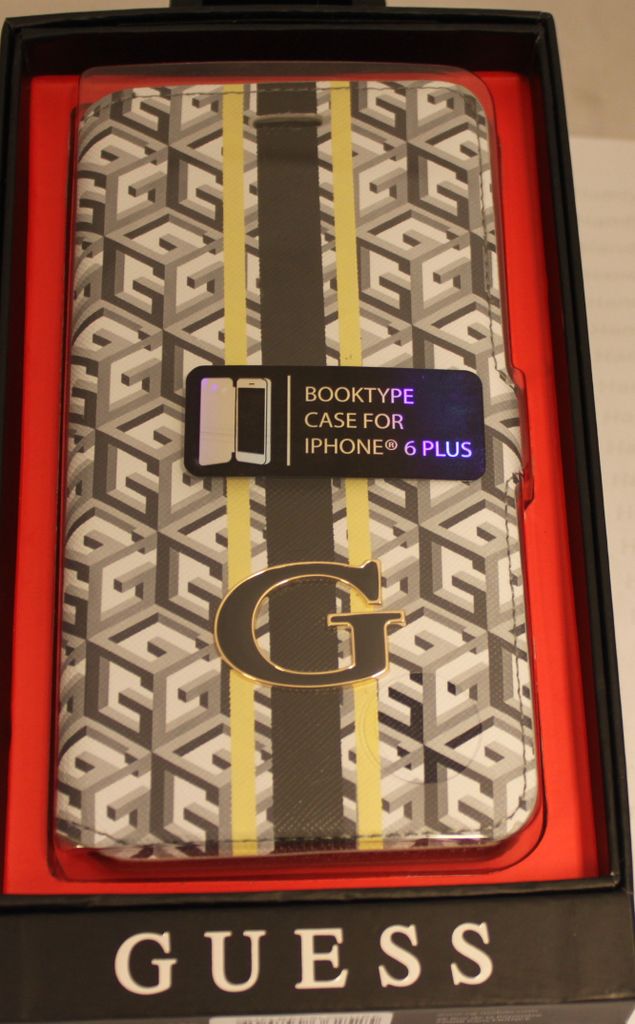 Guess G-Cube  Book Case Schutzhülle Handytasche für iPhone Produktbild 