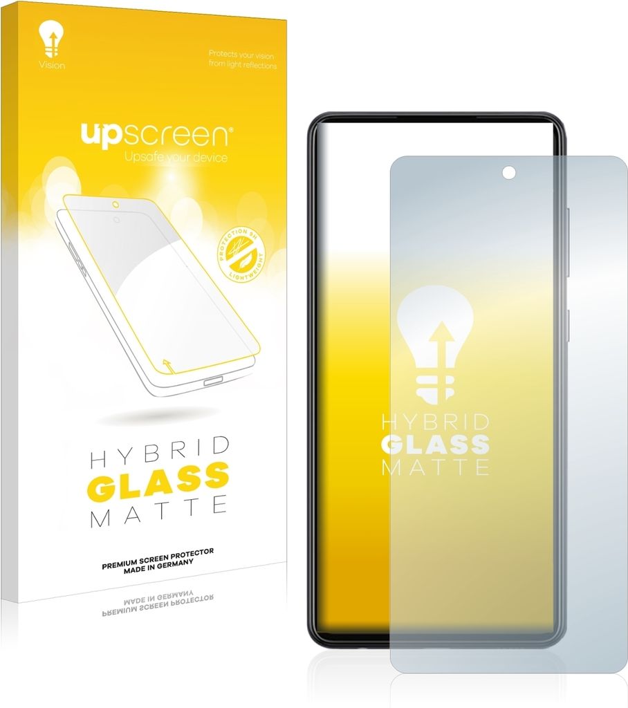 upscreen Entspiegelungs Schutzglas für Samsung Galaxy A72 / 5G Schutzfolie Panzer Folie Glas Display Schutz matt
