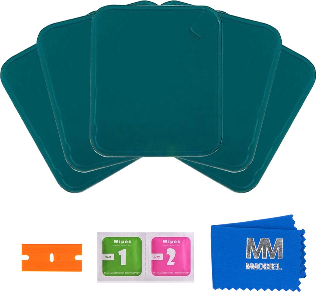 MMOBIEL 5 X Wasserdichte Folie Klebefolie Sticker für Apple Watch 4 / 5 / 6 / SE 40mm