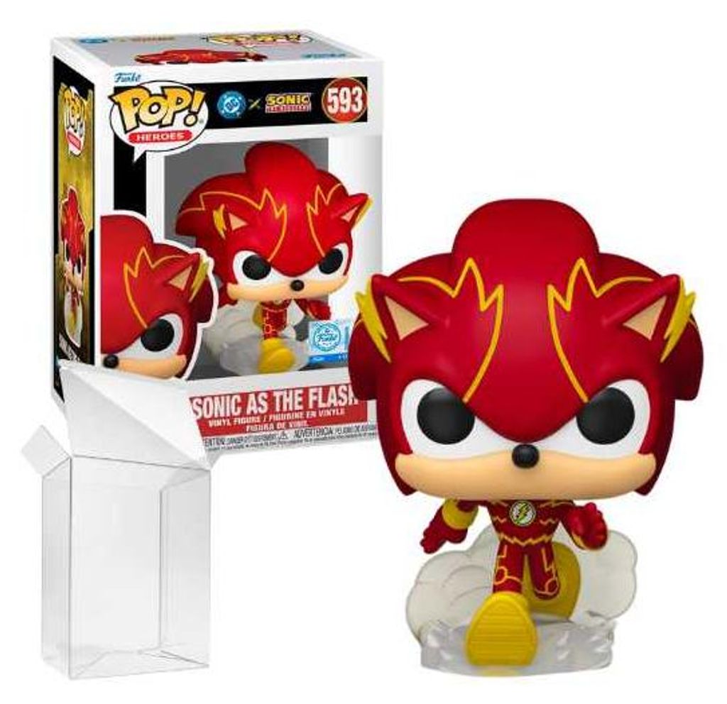 Sonic The Hedgehog DC Comics Sonic As The Flash Exclusive Image du produit 