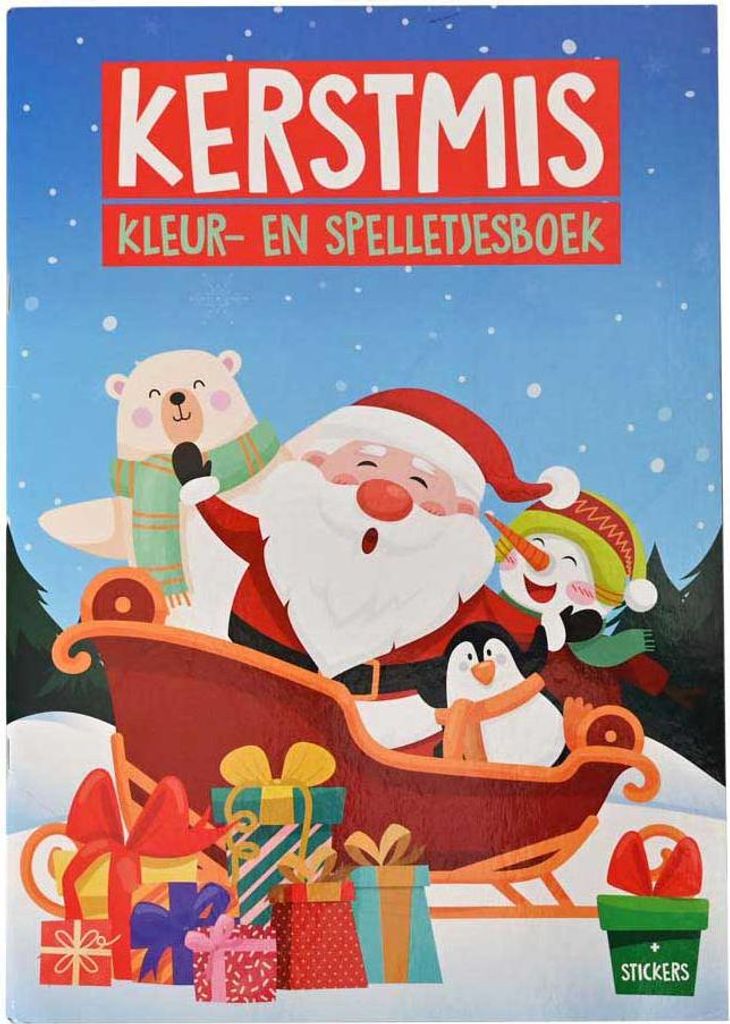 Gewinnt Holland Mal- und Spielebuch A4 Weihnachten
