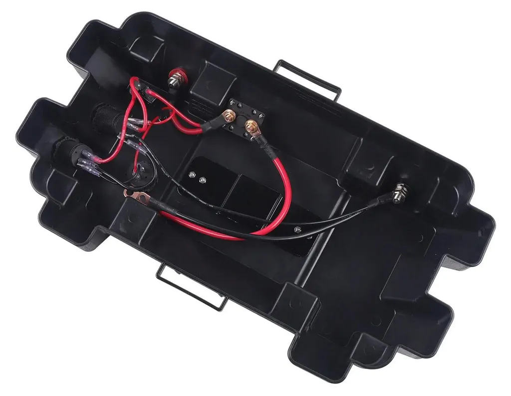 Boîtier de batterie durable avec ports USB rapides et design antichoc