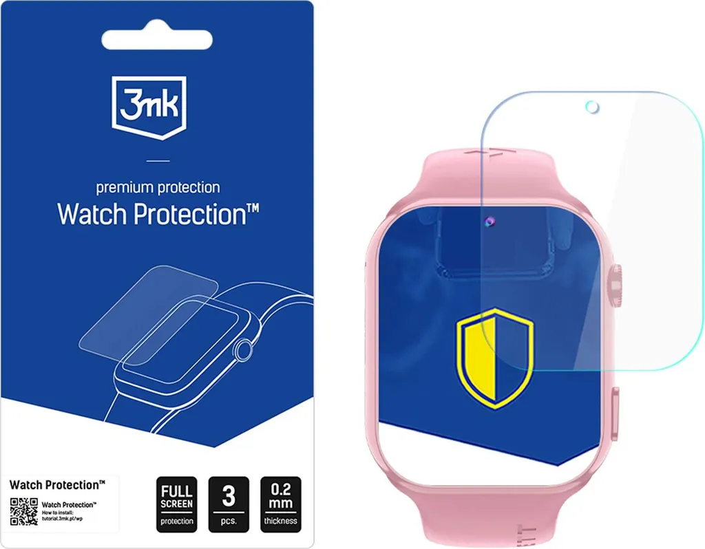 Pellicola 3Mk per Garett Twin 2 4G - Protezione Schermo Smartwatch Kids