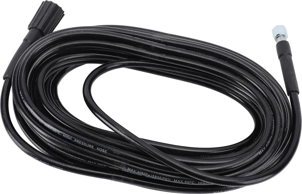 Tuyau flexible 15m anti-pli pour nettoyeur haute pression universel